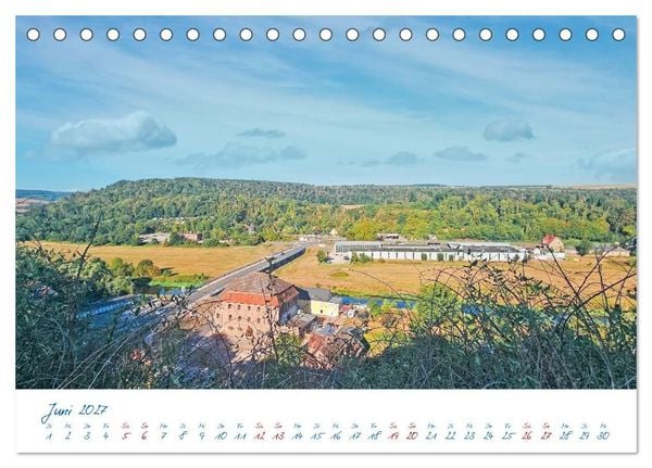 Produktbild: Nebra. Stadt der Himmelsscheibe im Burgenlandkreis (Tischkalender 2027 DIN A5 quer), CALVENDO Monatskalender