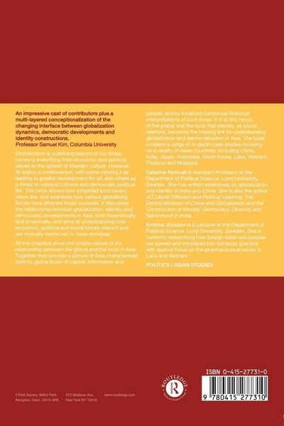 Produktbild: Globalization and Democratization in Asia