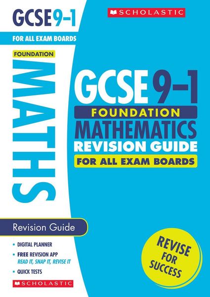 Produktbild: Maths Foundation Revision Guide for All Boards