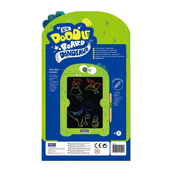 Produktbild: LCD Zeichentafel - Dino