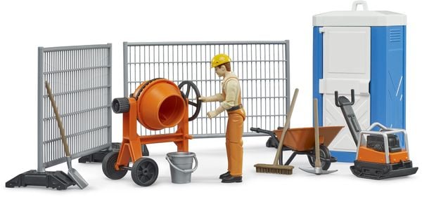 Produktbild: Bruder 62008 bworld Baustellenset