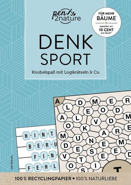 Denksport, Gebundene Ausgabe von , Pen2nature, 9783987641268