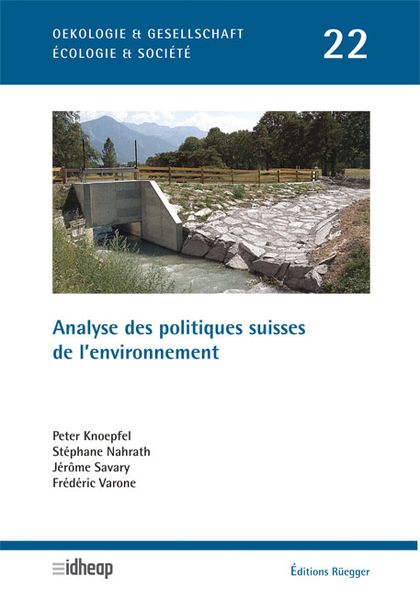 Produktbild: Analyse des politiques suisses de l'environnement