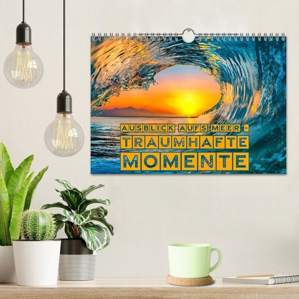 Produktbild: Ausblick aufs Meer - traumhafte Momente (Wandkalender 2026 DIN A4 quer), CALVENDO Monatskalender