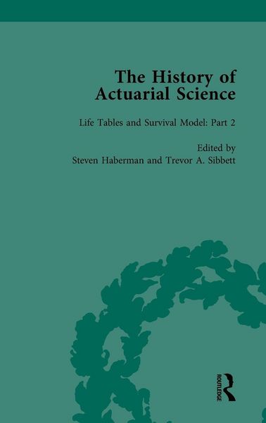 Produktbild: The History of Actuarial Science Vol II