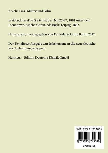 Produktbild: Mutter und Sohn