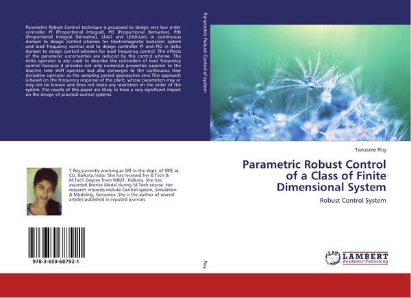 Produktbild: Parametric Robust Control of a Class of Finite Dimensional System