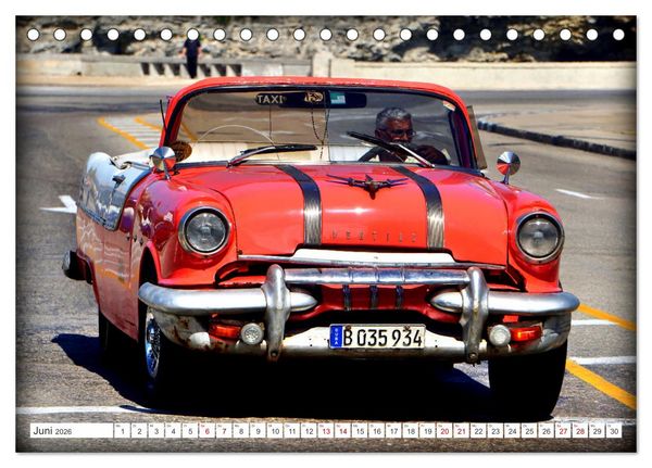 Produktbild: PONTIAC '55 (Tischkalender 2026 DIN A5 quer), CALVENDO Monatskalender