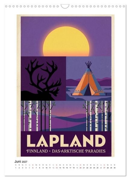Produktbild: Sehnsucht Skandinavien &ndash; Die Mid-Century Collection (Wandkalender 2027 DIN A3 hoch), CALVENDO Monatskalender