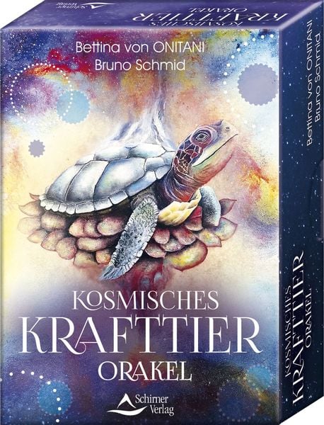 Kosmisches Krafttier-Orakel, Gebundene Ausgabe von Bettina Onitani , Bruno Schmid, Schirner, 9783843492324