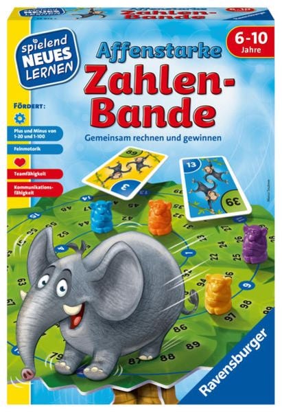 Ravensburger - Affenstarke Zahlen-Bande