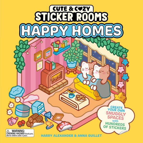 Produktbild: Cute & Cozy Sticker Rooms: Happy Homes