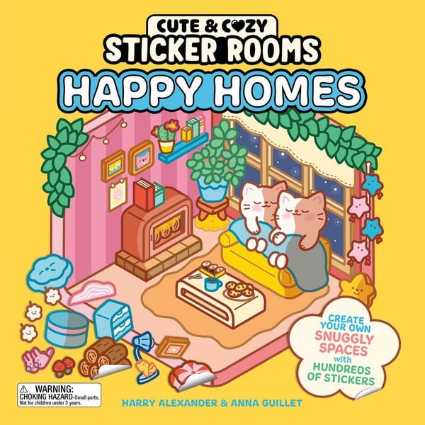 Produktbild: Cute & Cozy Sticker Rooms: Happy Homes