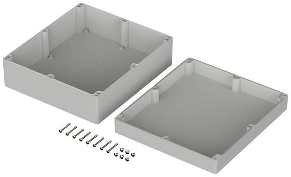 Produktbild: Bopla EUROMAS T 260 03260000 Industrie-Geh&auml;use 400 x 360 x 150 ABS Lichtgrau (RAL 7035) 1 St.