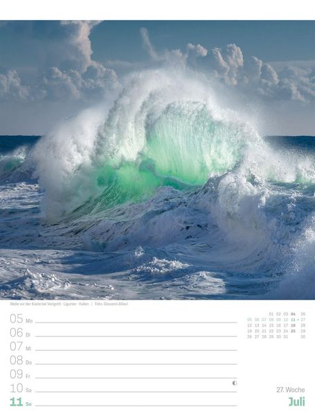 Produktbild: Planet Erde Wochenplaner Kalender 2027 | Landschaften der Welt