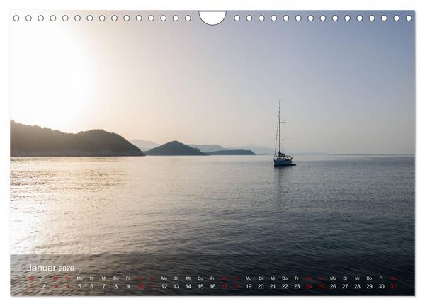 Produktbild: Segeln in Kroatien (Wandkalender 2026 DIN A4 quer), CALVENDO Monatskalender