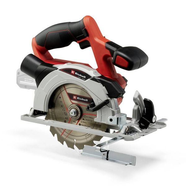 Einhell TE-CS 18/150 Li - Solo Akku-Handkreissäge Schnitttiefe max. (90°) 48 mm  ohne Akku, mit Zubehör  18 V