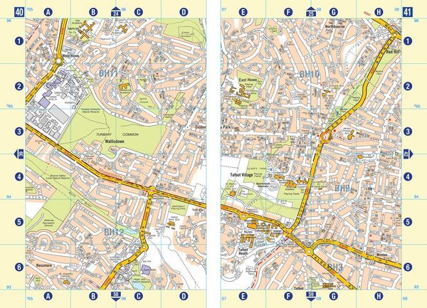 Produktbild: Bournemouth A-Z Street Atlas