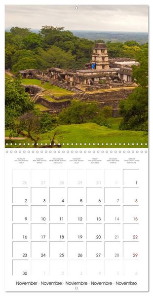 Produktbild: COLOURS OF MEXICO (Wall Calendar 2026 12 &times; 12 Inch) CALVENDO 12 Month Wall Calendar