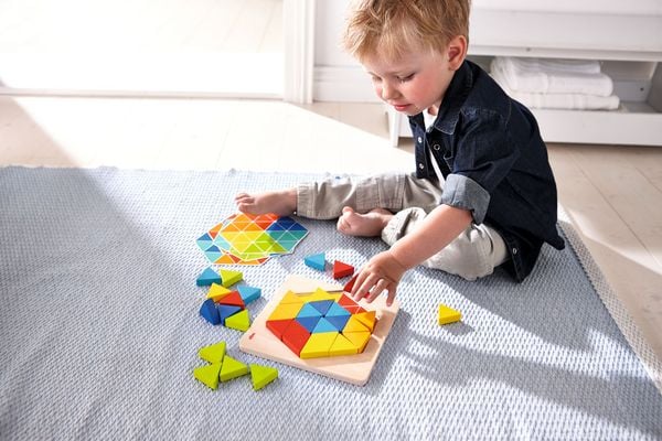Produktbild: Legespiel Zauberdreiecke