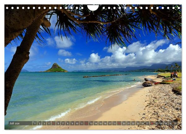 Produktbild: Hawaii - Inseln am anderen Ende der Welt (Wandkalender 2026 DIN A4 quer), CALVENDO Monatskalender
