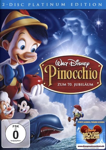 Produktbild: Pinocchio - Platinum Edition [2 DVDs]
