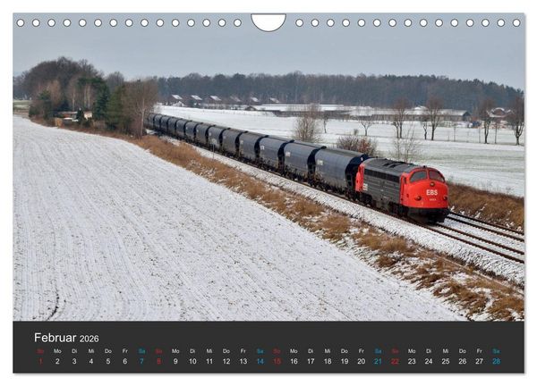 Produktbild: Oberlausitzer Eisenbahnen 2026 (Wandkalender 2026 DIN A4 quer), CALVENDO Monatskalender