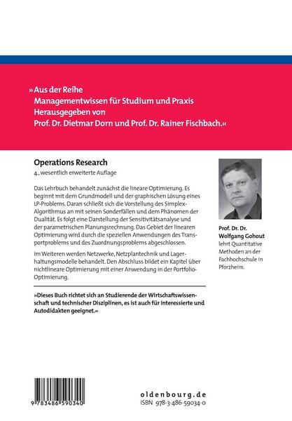 Produktbild: Operations Research