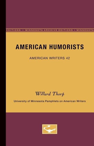Produktbild: American Humorists - American Writers 42