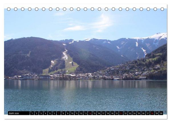 Produktbild: Liebeserkl&auml;rung an Zell am See (Tischkalender 2026 DIN A5 quer), CALVENDO Monatskalender
