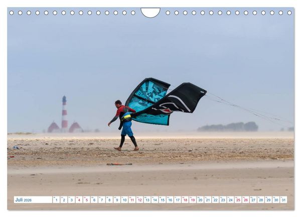 Produktbild: St. Peter-Ording Stranderlebnisse (Wandkalender 2026 DIN A4 quer), CALVENDO Monatskalender