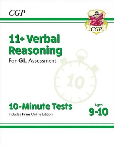 Produktbild: 11+ GL 10-Minute Tests: Verbal Reasoning - Ages 9-10 (with Online Edition)