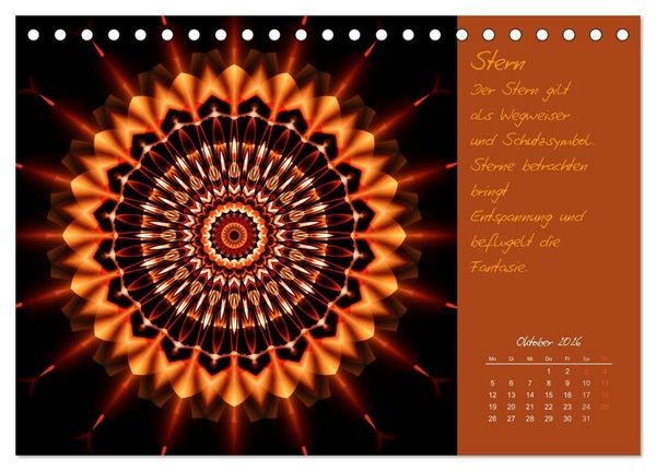 Produktbild: Kleine Chakrenlehre (Tischkalender 2026 DIN A5 quer), CALVENDO Monatskalender