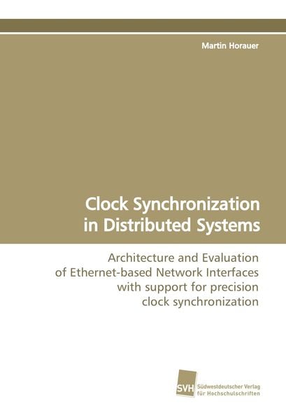 Produktbild: Clock Synchronization in Distributed Systems