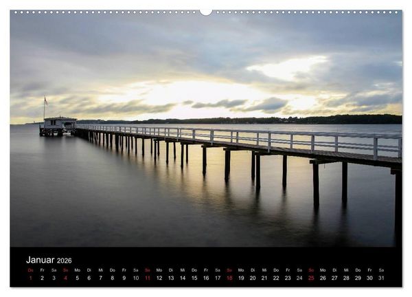 Produktbild: Malerische Kieler F&ouml;rde (hochwertiger Premium Wandkalender 2026 DIN A2 quer), Kunstdruck in Hochglanz