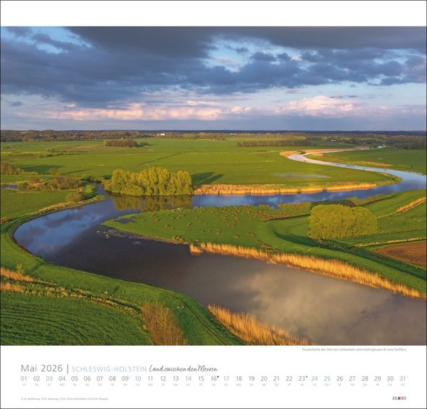 Produktbild: Schleswig-Holstein Edition Kalender 2026 - Land zwischen den Meeren