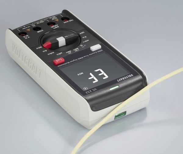Produktbild: VOLTCRAFT VC232 Hand-Multimeter digital True RMS LoZ CAT III 600V Anzeige (Counts): 2000