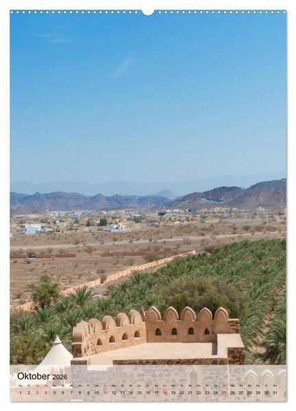 Produktbild: Zauberhafter Oman (hochwertiger Premium Wandkalender 2026 DIN A2 hoch), Kunstdruck in Hochglanz