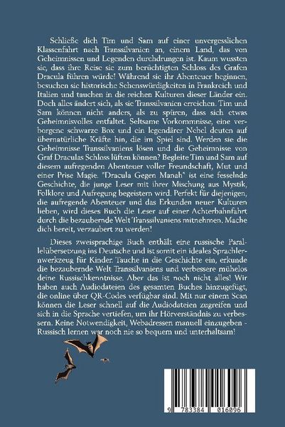 Produktbild: Lerne russische Sprache mit Dracula Gegen Manah und mache dich bereit, verzaubert zu werden!