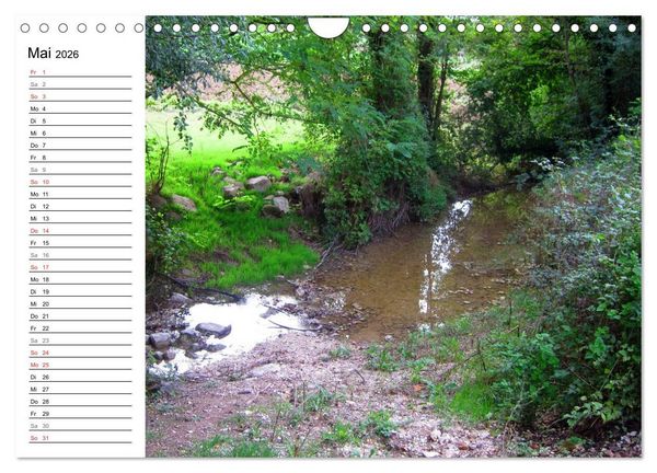 Produktbild: Franziskusweg - Camino di Assisi (Wandkalender 2026 DIN A4 quer), CALVENDO Monatskalender