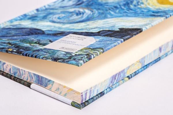 Produktbild: Notizbuch Echtleinen Van Gogh Die Sternennacht