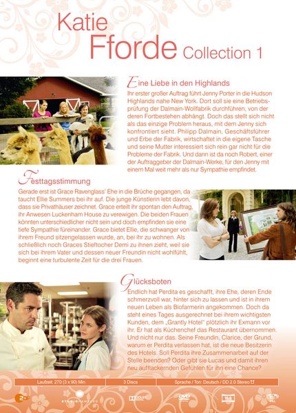 Produktbild: Katie Fforde - Collection 1 [3 DVDs im Schuber]