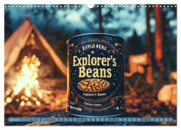 Produktbild: Camping Extreme (Wandkalender 2026 DIN A3 quer), CALVENDO Monatskalender