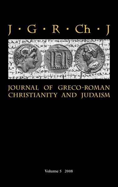 Produktbild: Journal of Greco-Roman Christianity and Judaism 5 (2008)