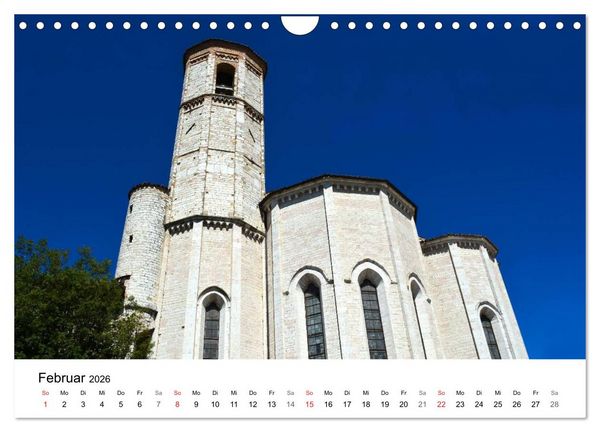 Produktbild: Gubbio - die mittelalterliche Stadt in Umbrien (Wandkalender 2026 DIN A4 quer), CALVENDO Monatskalender