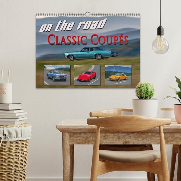Produktbild: on the road Classic Coup&eacute;s (Wandkalender 2026 DIN A3 quer), CALVENDO Monatskalender