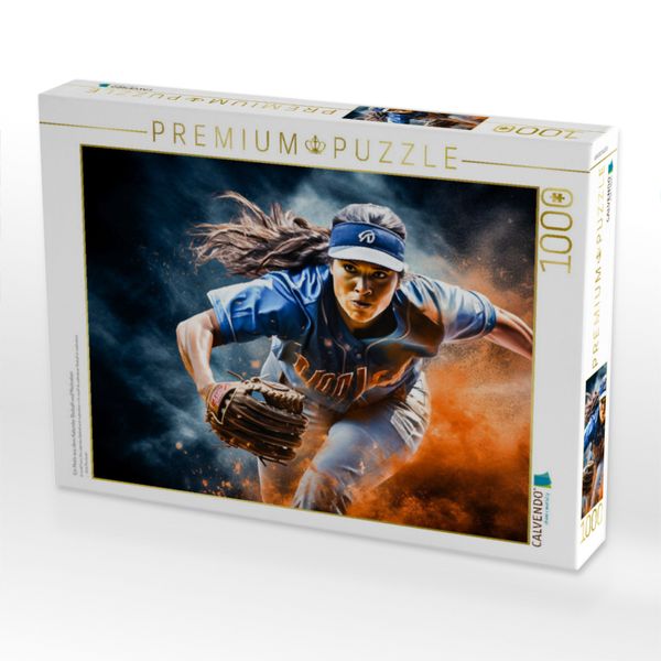 Produktbild: CALVENDO Puzzle Ein Motiv aus dem Kalender Basball und Motivation | 1000 Teile Lege-Gr&ouml;&szlig;e 64x48cm Foto-Puzzle f&uuml;r gl&uuml;ckliche Stunden