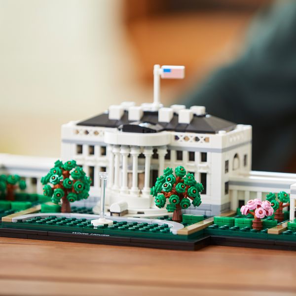 LEGO Architecture 21054 Das Weiße Haus, Modellbausatz für Erwachsene