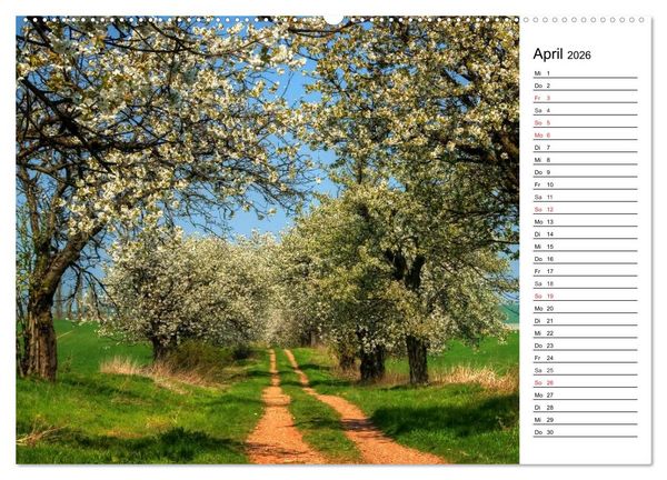 Produktbild: Landschaften im Harz (hochwertiger Premium Wandkalender 2026 DIN A2 quer), Kunstdruck in Hochglanz