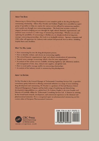 Produktbild: Outsourcing in Clinical Drug Development